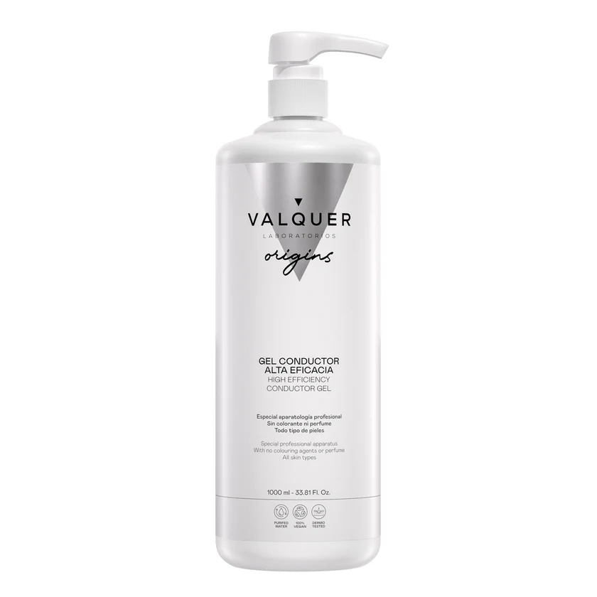 VALQUER GEL CONDUCTOR FACIAL Y CORPORAL 1000 ML