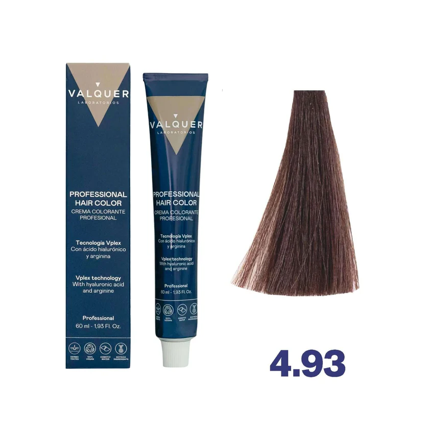 VALQUER 4.93 CHOCOLATE INTENSO CREMA COLORANTE 60 ML