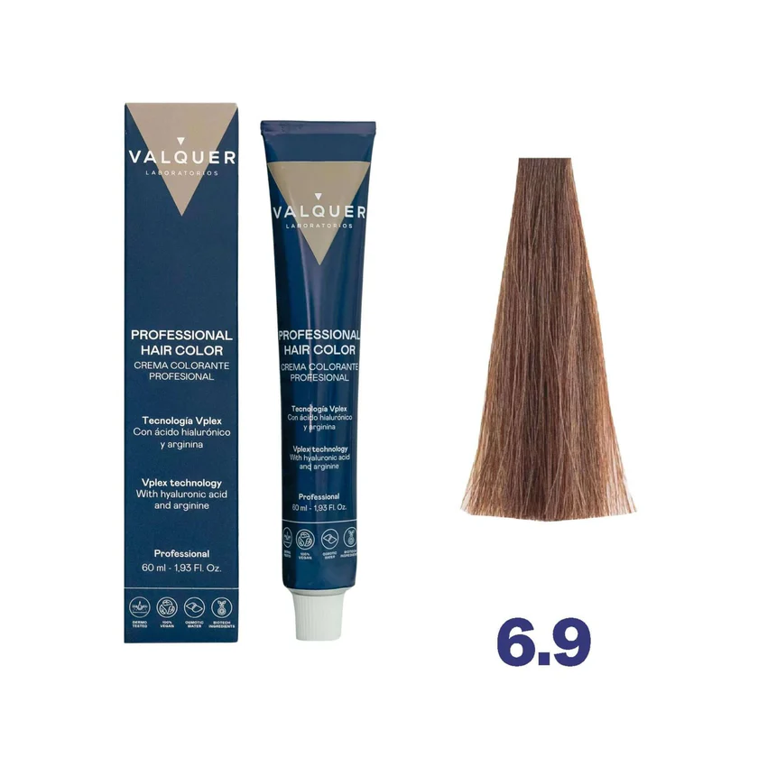 VALQUER 6.9 RUBIO OSCURO MARRON TINTE 60 ML
