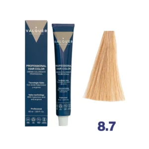 VALQUER 8.7 RUBIO CLARO BEIGE TINTE 60 ML