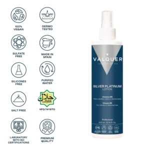 VALQUER CAPILAR SILVER PLATINUM 300 ML