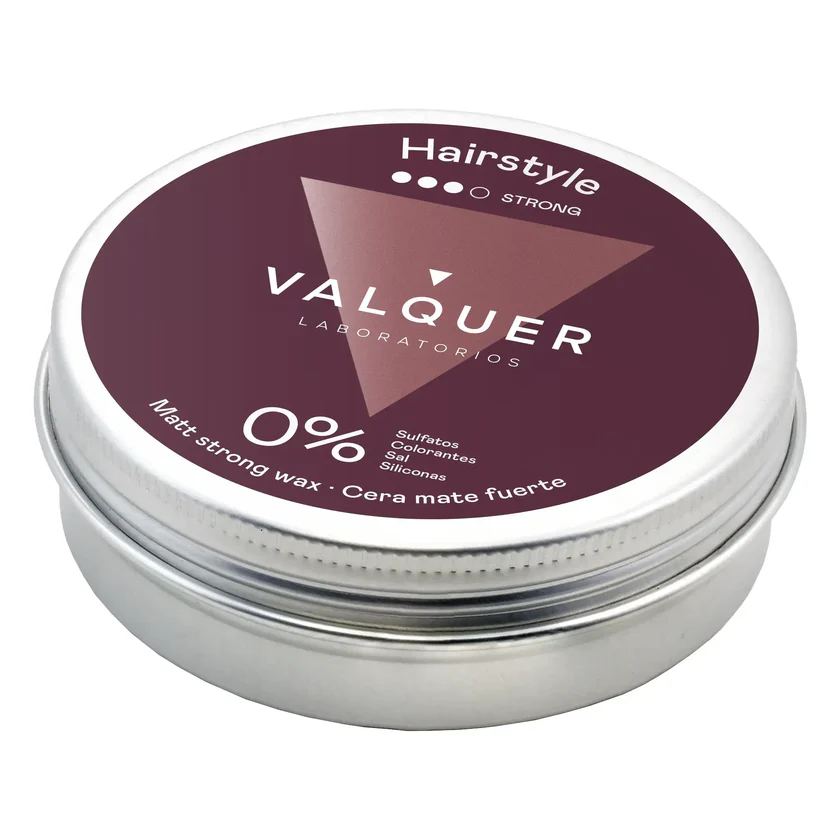 VALQUER CERA CAPILAR MATE FIJACIÓN FUERTE 100 ML