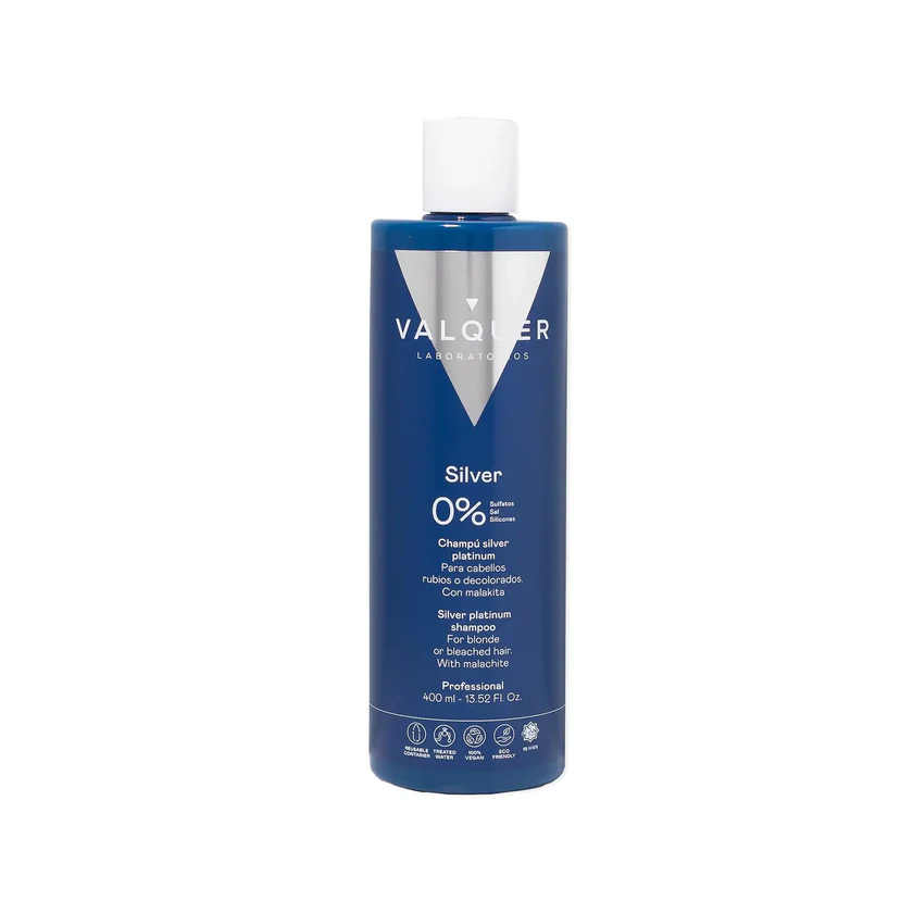 VALQUER CHAMPU MATIZADOR SILVER PLATINUM 400 ML