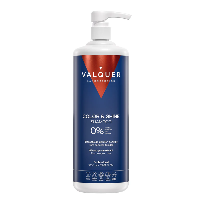 VALQUER CHAMPU POTENCIADOR COLOR Y BRILLO 1000 ML