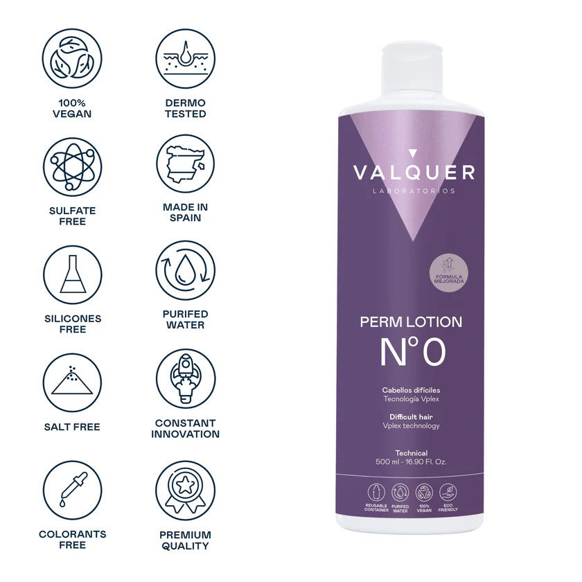 VALQUER LIQUIDO PARA PERMANENTE Nº 0 (DIFICILES) 500 ML