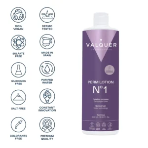 VALQUER LIQUIDO PARA PERMANENTE Nº 1 (NORMALES) 500 ML