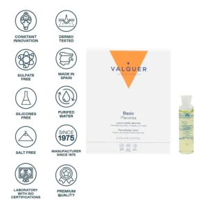 VALQUER LOCION CAPILAR PLACENTA 12 X 15 ML