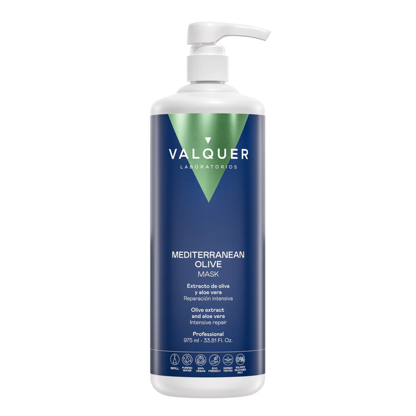 VALQUER MASCARA CAPILAR REPARADORA OLIVA 975 ML