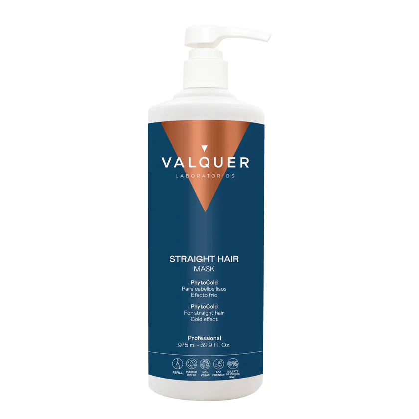 VALQUER MASCARILLA CAPILAR GLACIAL CABELLOS LISOS 975ML