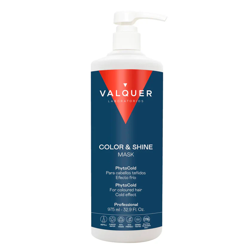 VALQUER MASCARILLA GLACIAL COLOR Y BRILLO 975 ML