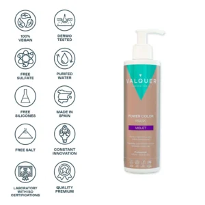 VALQUER MASCARILLA POWER COLOR VIOLETA 275 ML