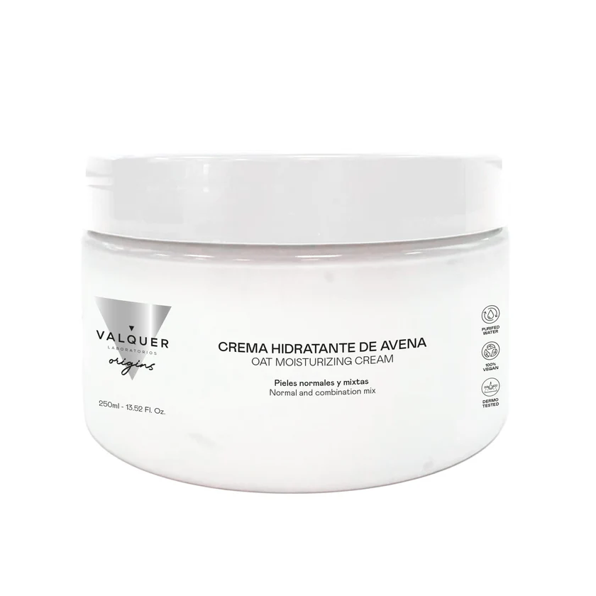 VALQUER ORIGINS CREMA HIDRATANTE DE AVENA 250 ML