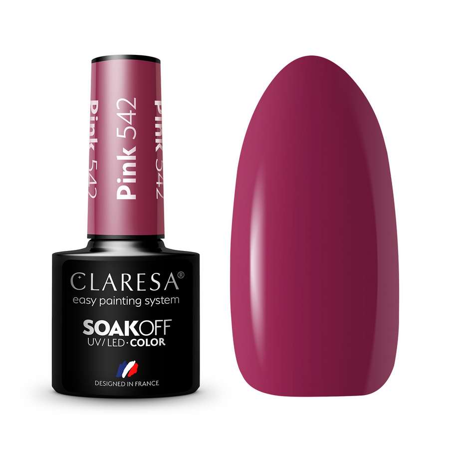 ESMALTE SEMIPERMANENTE ROSA CLARESA 542
