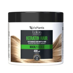 MASCARILLA KERATINA CABELLO DAÑADO LOTON 400ML VIS PLANTIS