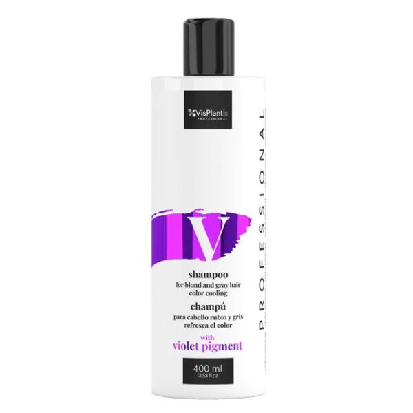 CHAMPU CABELLO RUBIO GRIS VIOLET SILVER 400ML VIS PLANTIS