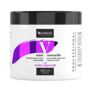 MASCARILLA CABELLO RUBIO GRIS VIOLET SILVER 400ML VIS PLANTIS
