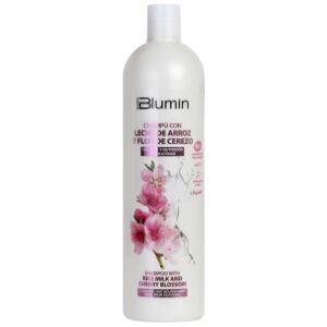 CHAMPU LECHE ARROZ Y FLOR CEREZO BLUMIN 1000ML