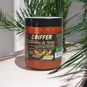 MASCARILLA CARAMELO NUECES NUTRICION FORTALEZA Y CRECIMIENTO COIFFER 500GR