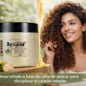 ACONDICIONADOR AZUCAR CABELLOS REDELDES COIFFER 350G
