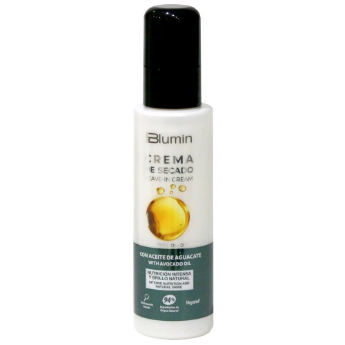 CREMA DE SECADO LEAVE IN ACEITE AGUACATE BLUMIN 100ML