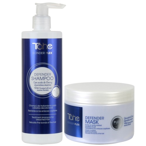 PACK DEFENDER BONDER PLEX CHAMPU 400ML MASCARILLA 300ML TAHE