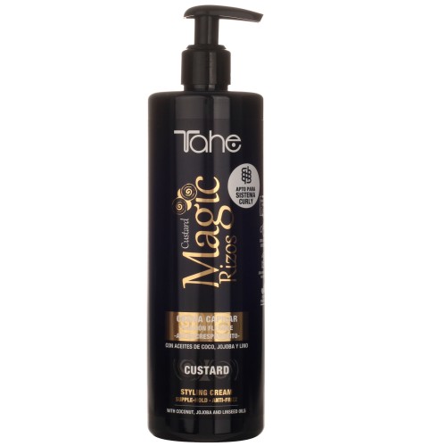 CREMA CAPILAR CUSTARD CON FIJACION MAGIC RIZOS TAHE 500ML