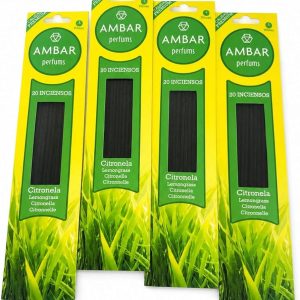 AMBAR PERFUMS 20 INCIENSOS CITRONELA