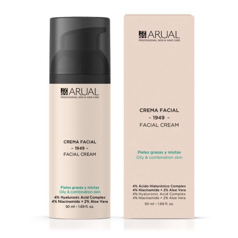 ARUAL CREMA FACIAL PIELES GRASAS 1949 50ML