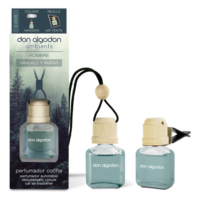 DON ALGODÓN AMBIENTS COCHE SÁNDALO Y ÁMBAR
