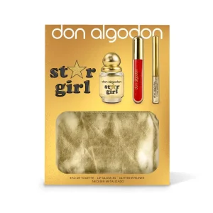 DON ALGODON PACK STAR GIRL COLONIA+EYELINER+LIP GLOSS