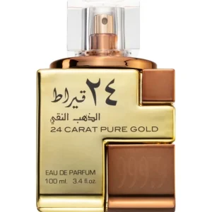 LATTAFA 24 CARAT PURE GOLD 999.9 EAU DE PARFUM 100ML