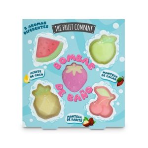 THE FRUIT COMPANY BOMBAS DE BAÑO 5 AROMAS