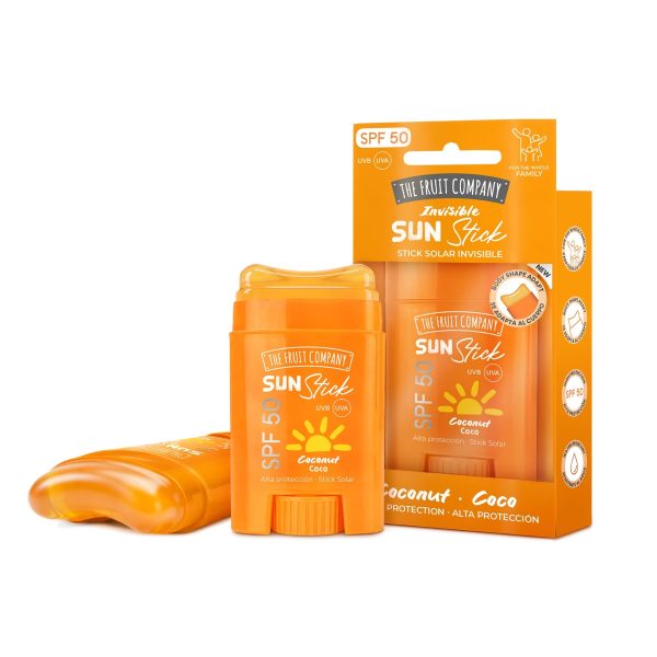 THE FRUIT COMPANY INVISIBLE SUN STICK SPF 50 COCO