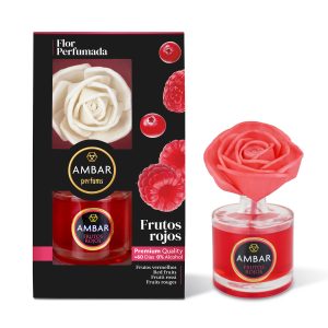 AMBAR FLOR PERFUMADA FRUTOS ROJOS