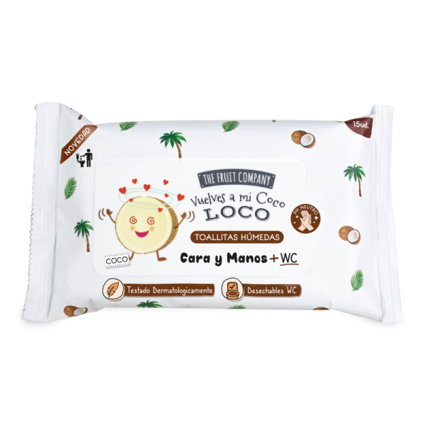 THE FRUIT COMPANY WC PAPEL HIGIÉNICO HUMÉDO COCO
